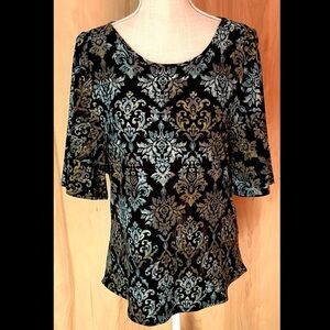 Allison Brittney Cold Shoulder Blouse - NWT